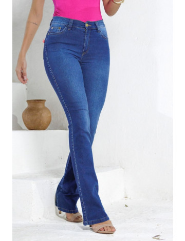 Calça jeans flare atacado feminina Revanche Indiana Unica 