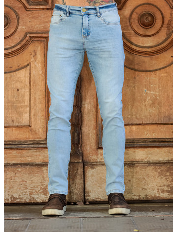 Calça jeans reta atacado masculina Revanche Mogeiro Unica