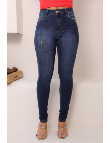 Calça Jeans Skinny Barra Normal Com Elastano Atacado Feminina Revanche Lucerna Unica 