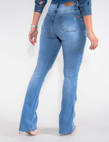 calça jeans feminina flare atacado