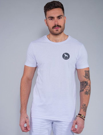 Camiseta Atacado Masculina Revanche Arthur Branco Frente