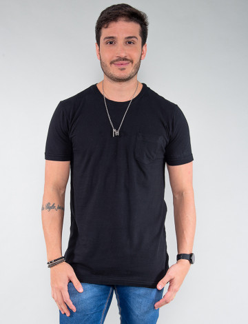  Camiseta Atacado Masculina Revanche Beauvais Preto Frente