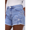 Shorts Jeans Mom Com Aplicação Em Jeans Atacado Feminino Revanche Basauri