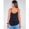 Blusa Atacado Feminina Revanche Chantelle Preto Costas