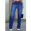 Calça Jeans Boyfriend Relaxed Atacado Feminina Revanche Odemira Azul