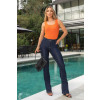 Calça Jeans Flare Com Bolso Faca Atacado Feminina Revanche Mithrim