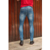 Calça Jeans Slim Atacado Masculina Revanche Ilhéus Azul