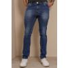 Calça Jeans Slim Com Elastano Atacado Masculina Revanche Orobó Azul