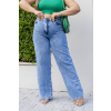 Calça Jeans Wide Leg Plus Size Atacado Feminina Revanche Gabela Azul