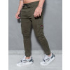 Calça jogger com bolso lateral atacado masculina Revanche Randers Verde