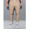 Calça jogger com bolso lateral atacado masculina Revanche Randers Caqui