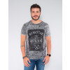 Camiseta Atacado Masculina Revanche Aron Preto Frente