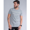 Camiseta Atacado Masculino Revanche Gael Cinza Frente