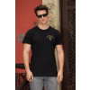 Camiseta Decote Careca Estampada Atacado Masculino Revanche Devonport Preto