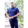 Camiseta Polo Bordado Plus Size Atacado Masculino Revanche Conde Azul Marinho