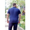 Camiseta Polo Bordado Plus Size Atacado Masculino Revanche Conde Azul Marinho