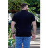 Camiseta Polo Bordado Plus Size Atacado Masculino Revanche Conde Preto