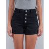 Shorts Sarja Atacado Feminina Revanche Mirka Preto 