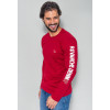 Camiseta Atacado Masculina Revanche Briand Bordo Frente