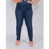 Calça Jeans Atacado Cigarrete Plus Size Feminino Revanche Catia Azul Frente