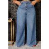 Calça Jeans Pantalona Com Cinto Curvy Atacado Feminina Revanche Esgaroth