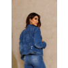 Jaqueta Jeans Marilyn Atacado Feminina Revanche Peritiba Azul