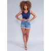 Shorts Jeans Atacado Feminino Revanche Papillion Azul Look