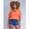 Blusa Atacado Feminina Revanche Maria Julia Laranja Frente