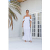 Vestido Ciganinha Longo Atacado Feminino Revanche Euritânia Branco